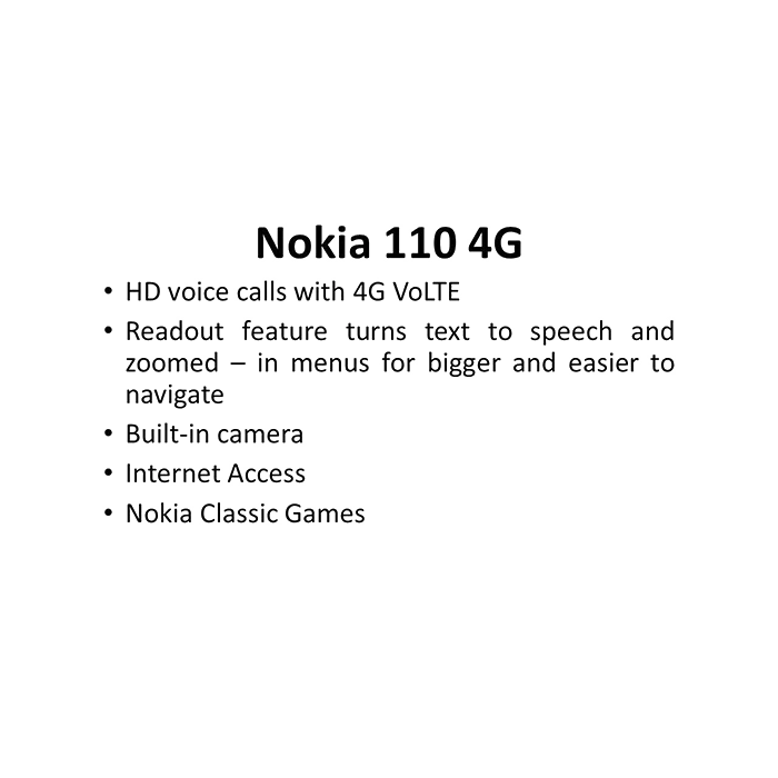 Nokia 110 2021 Edition