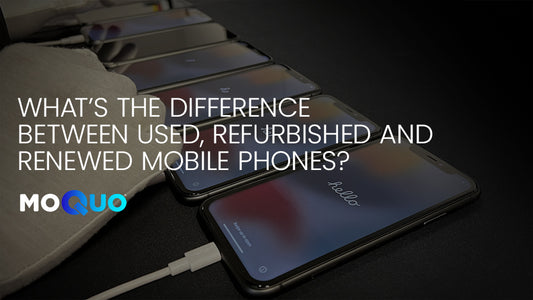 What is the difference between used, refurbished and renewed mobile phone?